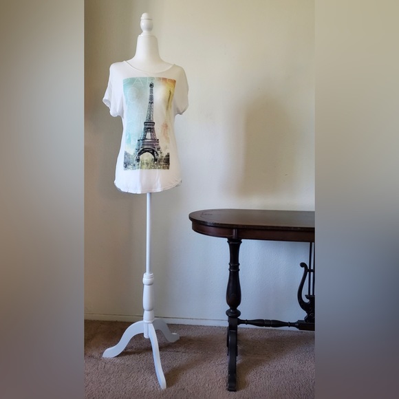 MNG by Mango women’s paris graphic tee - Picture 1 of 3